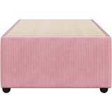  Okvir za krevet ružičasti 90x200 cm baršunasti | shoptok.hr