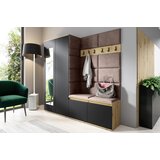 PKMebel Komplet za hodnik Emi 8 z ogledalom - artisan hrast | Shoptok.si