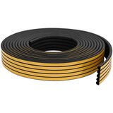  Samoljepiva brtvila za prozore Crna 9 x 8 mm 50 m EPDM pjena | shoptok.hr