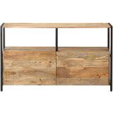 vidaXL Komoda 110x35x65 cm trden mangov les | Shoptok.si