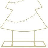  Metalno božićno drvce sa stalkom KUOPIO 210 cm Čelik Zlatno - 210 cm Zlatno | shoptok.hr