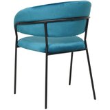 MID.YOU NASLANJAČ, tekstil turkizna | Shoptok.si