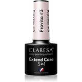 Claresa Extend Care 5 in 1 Provita podlak za gel nohte z regeneracijskim učinkom odtenek #3 5 g Cene