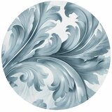  Okrugla fototapeta - Stone ornament in baroque style 180x180 | shoptok.hr