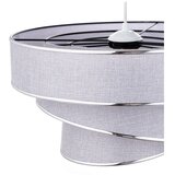 Opviq lights Siva/u srebrnoj boji viseća svjetiljka s tekstilnim sjenilom ø 40 cm Couper – | shoptok.hr