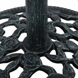  Stalak za suncobran zeleni 9 kg 40 cm od lijevanog željeza | shoptok.hr