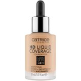 Catrice Pudri & podlage Flüssige Foundation mit HD-Abdeckung - 42 Sandy Rose Rožnata | Shoptok.si