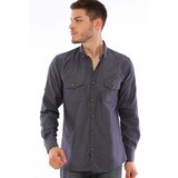 Dewberry G722 MEN'S SHIRT-ANTHRACITE | Shoptok.si
