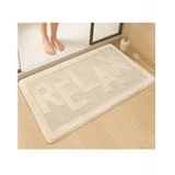cream cream bathmat