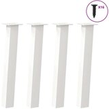  noge stolića za kavu 4 kom bijele 72 cm čelik | shoptok.hr