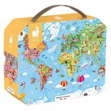 Janod Sestavljanka - Zemljevid sveta - 300 kosov | Shoptok.si