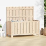 vidaXL vrtna škatla 121x55x64 cm trdna borovina | Shoptok.si