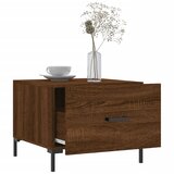  Stolić za kavu smeđa boja hrasta 50x50x40 cm konstruirano drvo | shoptok.hr
