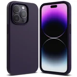SILICONE maska za IPHONE 14 PRO MAX DEEP PURPLE