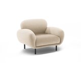 Micadoni Bež fotelja od bouclé tkanine Poppy – | shoptok.hr