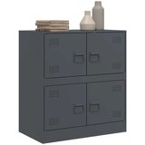 vidaXL Komoda antracit 67 x 39 x 73 cm čelična | shoptok.hr