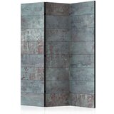  Paravan u 3 dijela - Turquoise Concrete [Room Dividers] 135x172 | shoptok.hr