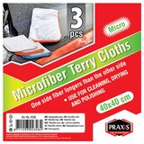 Praxis Mikrofiber krpa bela 3 kom | ePonuda.com