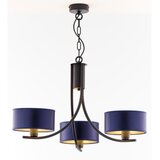 Jupiter 2099 - Luster na lancu ARTHUR 3xE27/15W/230V plava/crna | Eponuda.com
