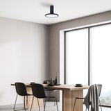 Rabalux spot lampa Ovidia, Nadgradna, Podesiva, LED, 20W, 3000K, Crna | Eponuda.com