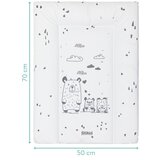 Fillikid podloga za prematanje luxe soft 50x70x4 cm, Bear Family | shoptok.hr