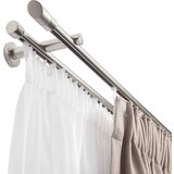 Homeware SET KARNISE ANCONA 200 cm barve nerjavečega jekla | Shoptok.si