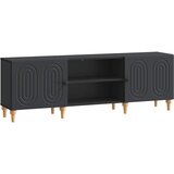 vidaXL TV ormar Crna 150 x 31 x 50 cm Konstruirano drvo - Crna | shoptok.hr
