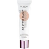 L´Oréal Paris wake up & glow bb C´Est magic SPF20 bb krema z uv zaščito 30 ml odtenek light | Shoptok.si