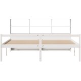  s regalom z knjige bez madraca bijeli 180x200cm borovina | shoptok.hr