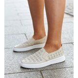 Gemre Beige slip-on sneakers Hilal | shoptok.hr