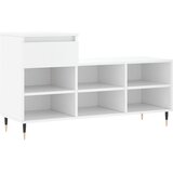  za cipele sjajni bijeli 102x36x60 cm konstruirano drvo | shoptok.hr
