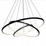  LED luster na sajli LED/90W/230V prečnik 80 cm crna | Eponuda.com