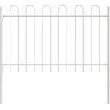  Vrtna Ograda 3 pcs Bijelo 5,1 x 1 m Čelik s prahom | Eponuda.com
