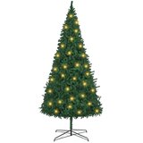  Božićno drvce s ukrasnim gudačkim svjetlima Zelena 400 cm PVC | shoptok.hr