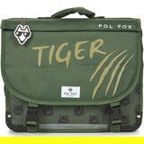 Pol Fox Šolska torba CARTABLE 38 CM TIGER Kaki | Shoptok.si
