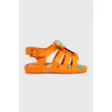 Melissa Otroški sandali oranžna barva