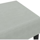  Tabure svjetlosivi 77x55x31 cm baršunasti | shoptok.hr