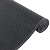vidaXL Preproga pravokotna črna 80x200 cm bambus | Shoptok.si