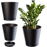 KADAX Cvetlični lonec 17 cm s pokrovom in stojalom Plastično stojalo za rože, (5000346122) | Shoptok.si