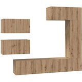 vidaXL Komplet TV omaric 6 pcs artisan hrast 30.5 x 30 x 90 cm | Shoptok.si