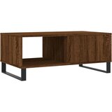  Stolić za kavu smeđa boja hrasta 90x50x36,5cm konstruirano drvo | shoptok.hr