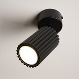 Sollux Stropna svetilka KARBON 1 črna, (5000284993) | Shoptok.si