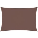  Jedro protiv sunca od tkanine Oxford pravokutno 2 x 4 m smeđe | shoptok.hr