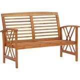 vidaXL Vrtna klupa 119 cm od masivnog bagremovog drva Cijene