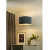  Duolla - Visilica na sajli CORDUROY 1xE27/15W/230V svetlo plava, prečnik 40 cm | Eponuda.com