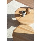 Gazzda Okrogla stranska mizica iz masivnega hrasta ø 40 cm Mushroom – | Shoptok.si