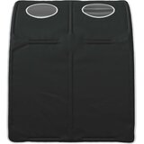  Tunis za krevet 2 pcs Crna 211 x 67.5 x 2 cm Poliester | Eponuda.com