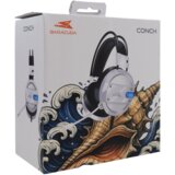 Baracuda Conch BGH-031 gaming slušalice s mikrofonom, bijele | shoptok.hr