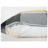 B.E.S. Narančasta posteljina za krevet za jednu osobu od krepa 140x200 cm Orabge Kube – | shoptok.hr