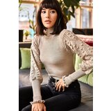 Olalook Sweater - Beige - Slim fit cene